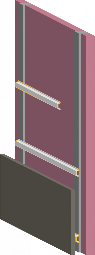 resilient channel, wall, stud, insulation